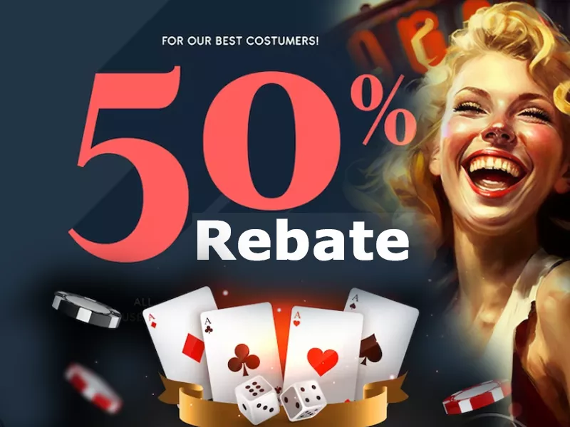 Lucky Cola Casino 50% Rebate for New Players